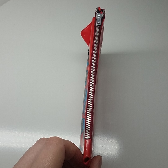 Vintage Red Pencil Case with Lunch Money Pouch - Picture 13 of 13